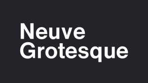 Neuve Grotesque Font › Fontesk