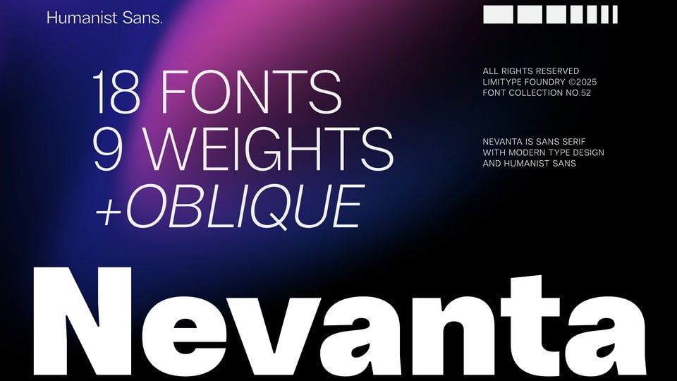 Nevanta Font Family › Fontesk