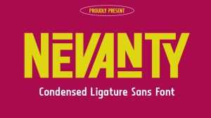 Nevanty Font › Fontesk