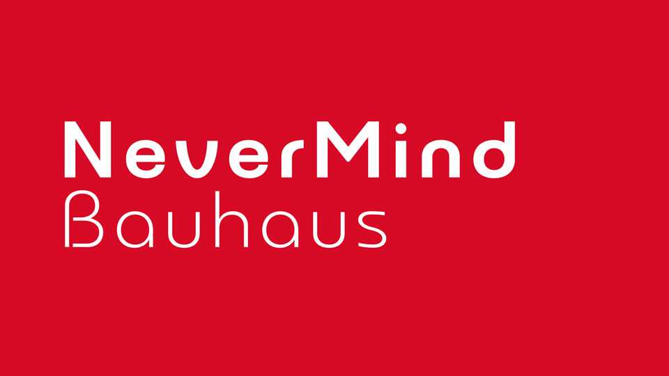 Nevermind Bauhaus Font Family › Fontesk