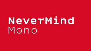 Nevermind Mono Font Family › Fontesk