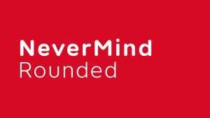 Nevermind Rounded Font Family › Fontesk