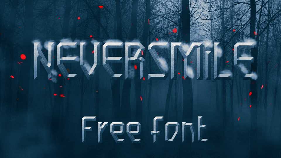 NeverSmile Font › Fontesk