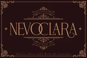 Nevoclara Modern Vintage Font