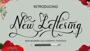 New Lettering Script › Fontesk