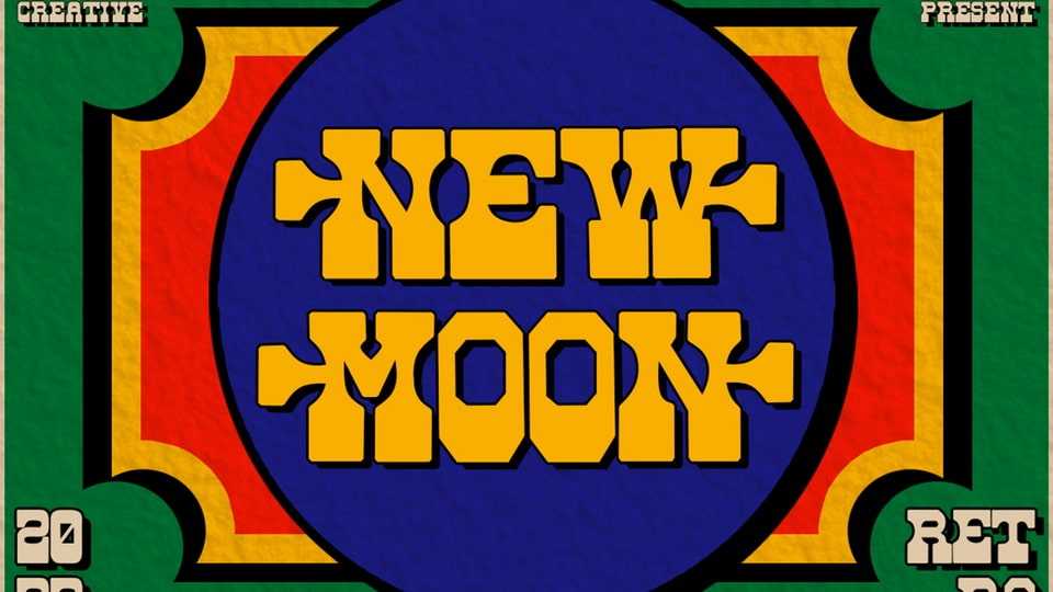 New Moon Font › Fontesk