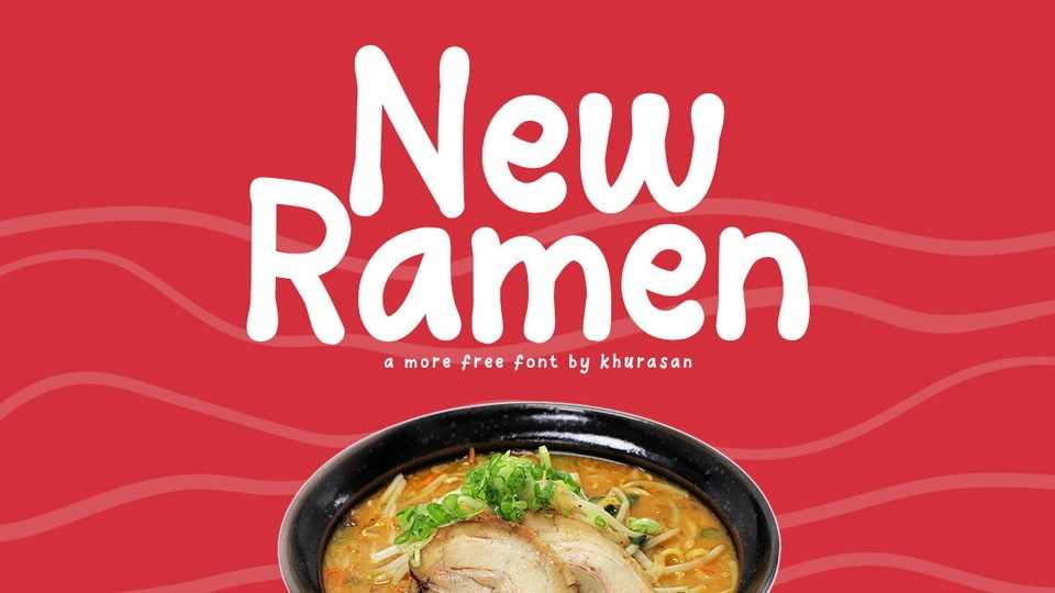 New Ramen Font › Fontesk
