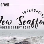 New Seaffon Script Font