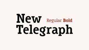 New Telegraph Font Family › Fontesk
