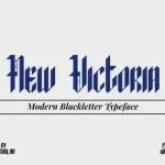 New Victoria Blackletter Font