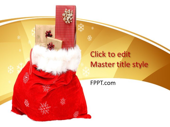New Year Holidays PowerPoint Template