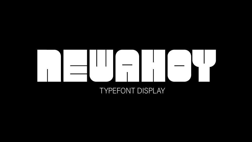 Newahoy Font › Fontesk