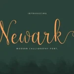 Newark Calligraphy Font