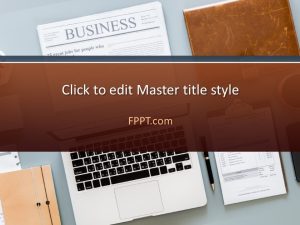 Newspaper PowerPoint Template