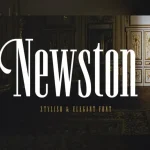 Newston Slab Serif Font