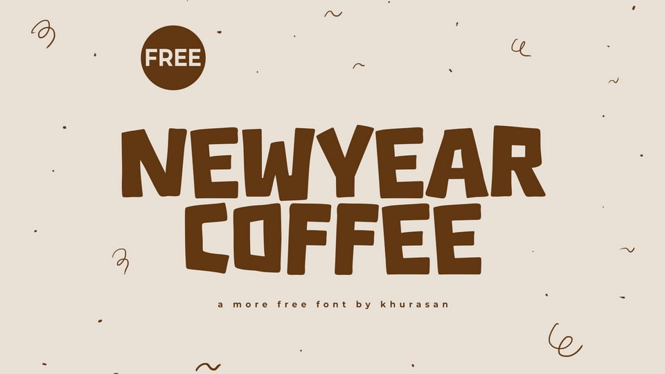 Newyear Coffee Font › Fontesk