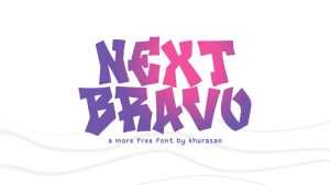 Next Bravo Font › Fontesk