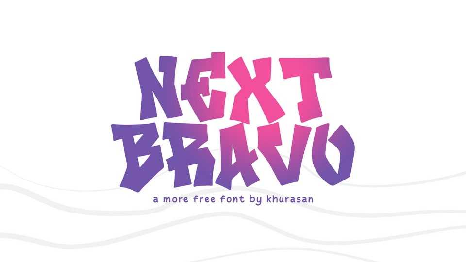 Next Bravo Font › Fontesk