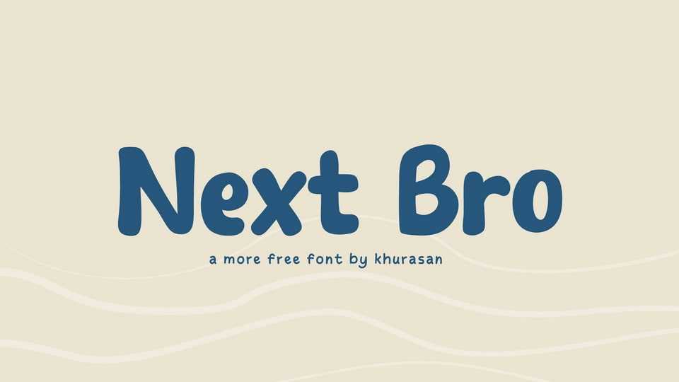 Next Bro Font › Fontesk