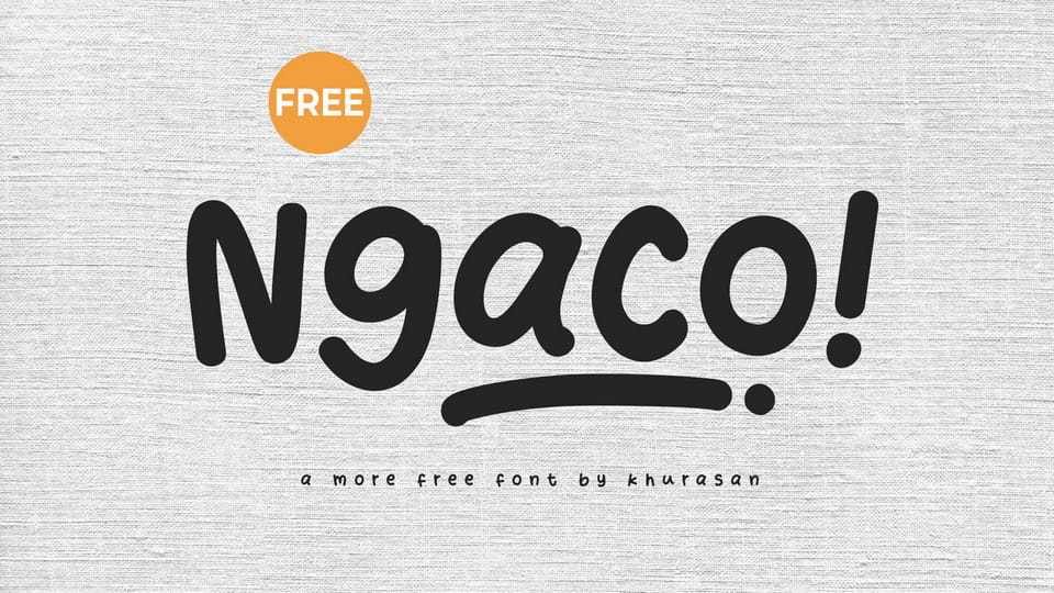 Ngaco Font › Fontesk