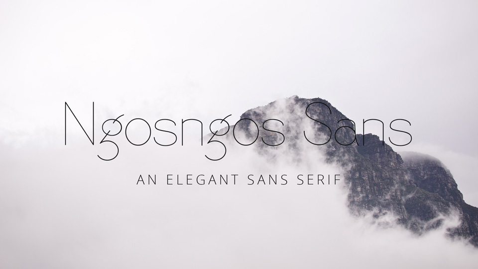 Ngosngos Sans Font › Fontesk