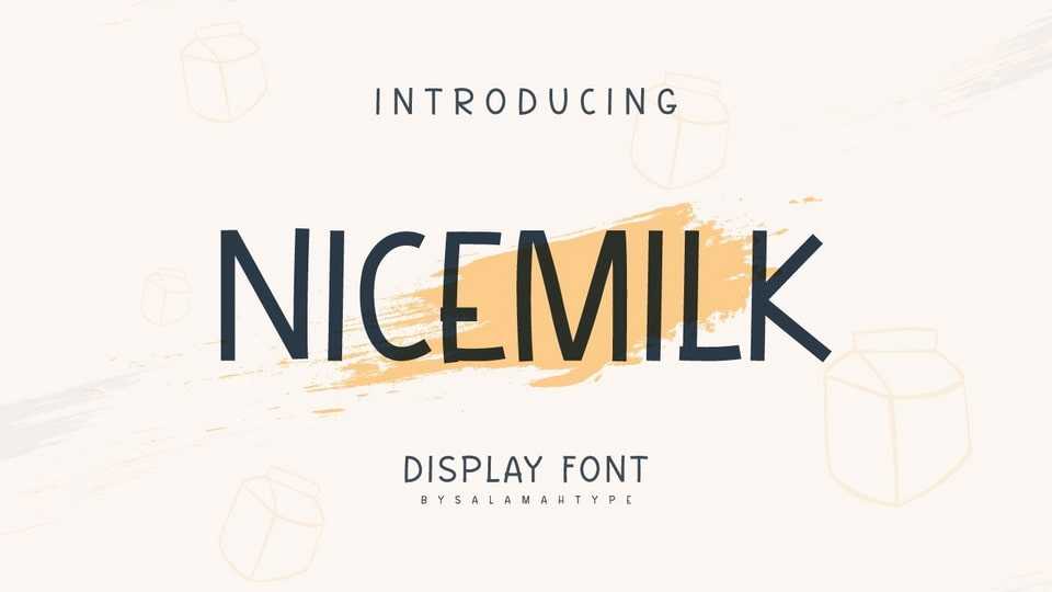 Nicemilk Font › Fontesk