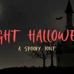 Night Halloween Font › Fontesk