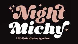 Night Michy Font › Fontesk