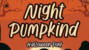 Night Pumpkind Font › Fontesk