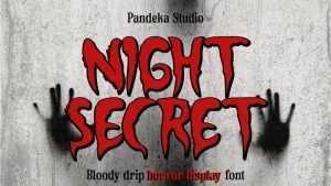 Night Secret Font › Fontesk