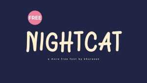 Nightcat Font › Fontesk