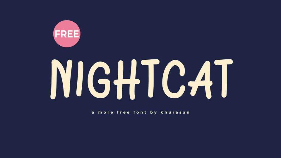 Nightcat Font › Fontesk