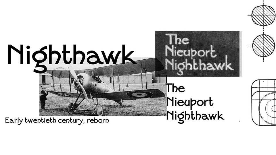 Nighthawk Font › Fontesk