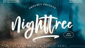 Nighttree Font › Fontesk