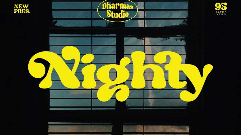 Nighty Font › Fontesk