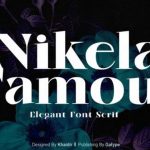 Nikela Famous Font › Fontesk