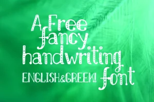 Nikolaidis Hand Font