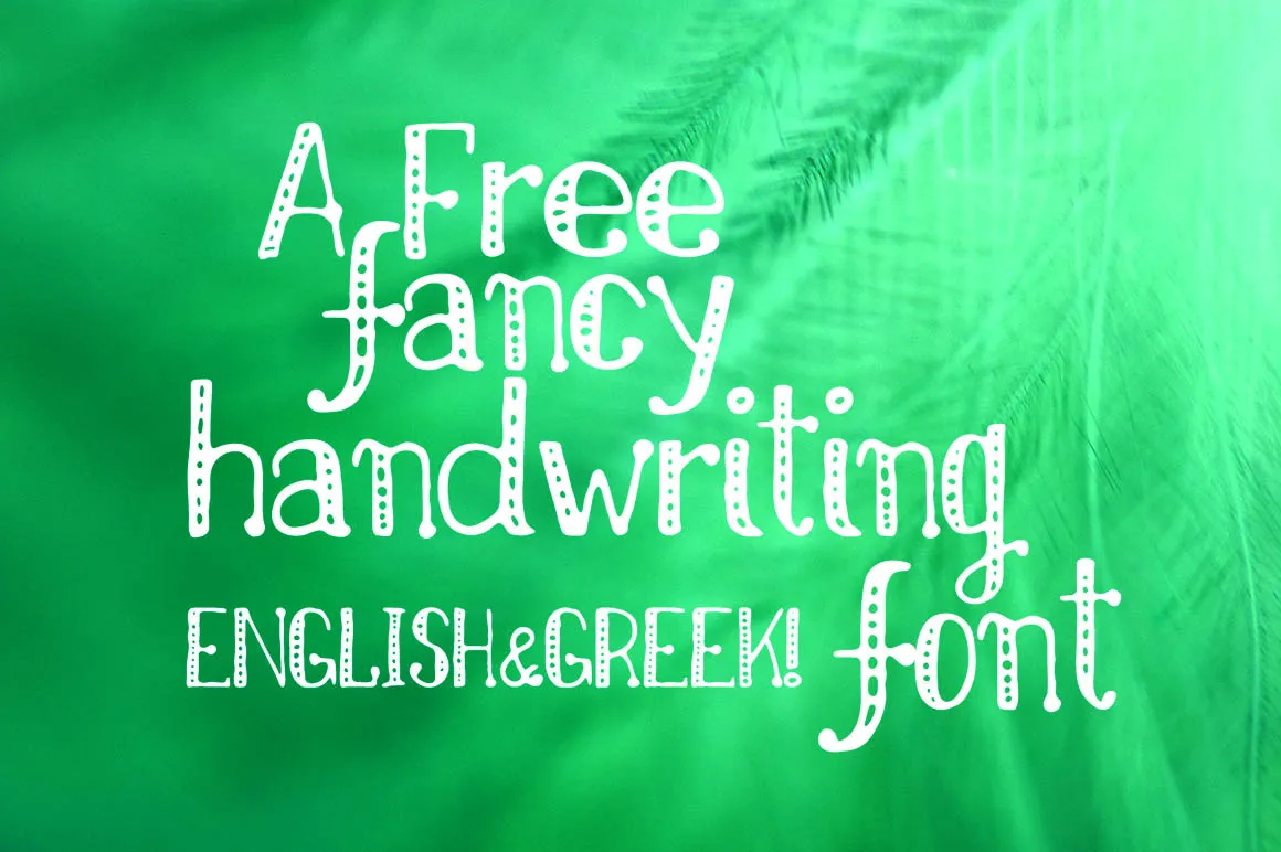 Nikolaidis Hand Font