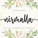 Nirmalla Calligraphy Font