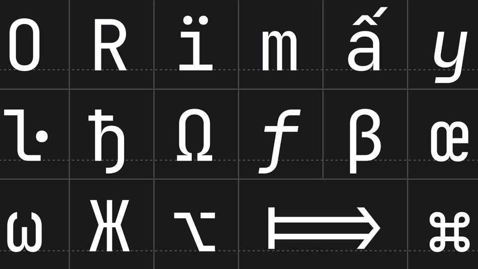 NKDuy Mono Font › Fontesk