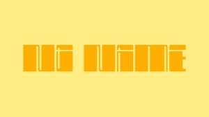 No Name Font › Fontesk