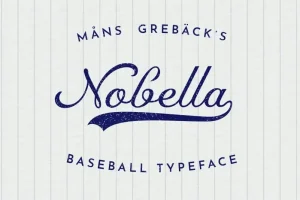 Nobella Calligraphy Font