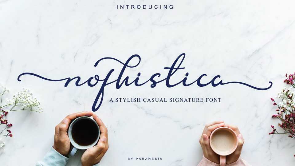 Nofhistica Script Font › Fontesk