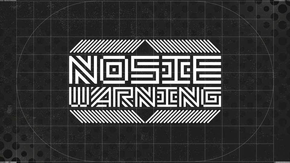 Noise Warning Font › Fontesk