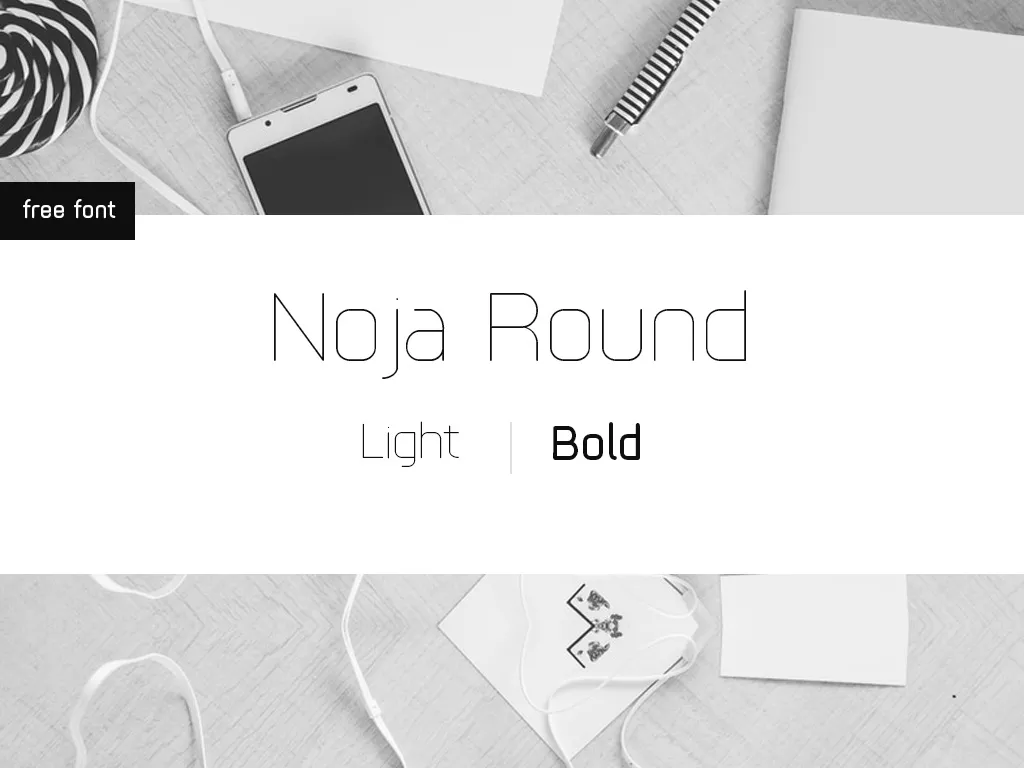 Noja Round Tyepface