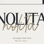 Nolita Font Duo - Fonte Grátis Nolita Font Duo
