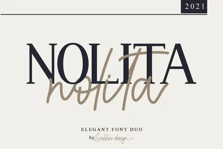 Nolita Font Duo