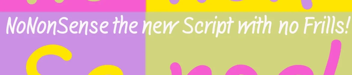 NoNonSense Font