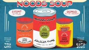 Noods Soup Font › Fontesk