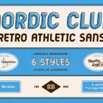 Nordic Club Sans Serif Font